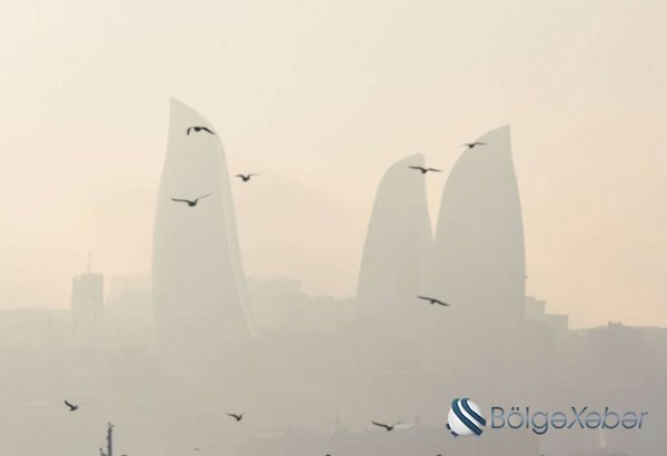 Bakıda tozlu hava müşahidə olunur