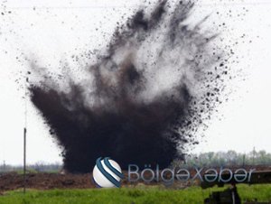 Təmas xətti olmuş ərazidə mina partladı