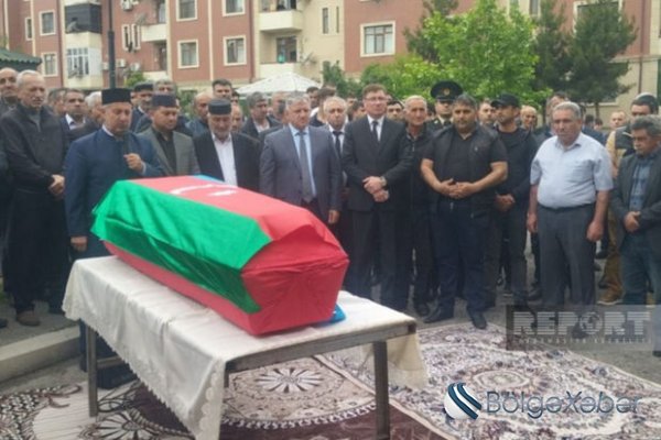 Bərdədə Birinci Qarabağ müharibəsinin şəhidi ilə vida mərasimi keçirilir