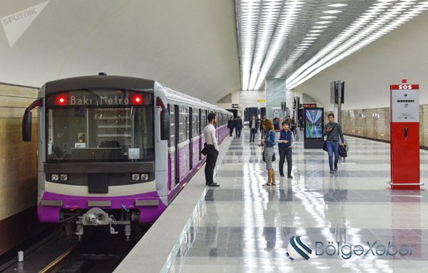 Bakı metrosunda hərəkət qrafiki DƏYİŞİR