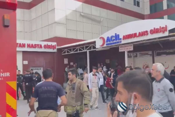 İstanbul dövlət xəstəxanasında yanğın, xəstələr təxliyə edildi