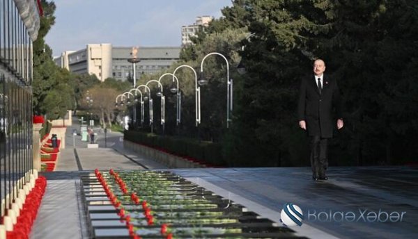 Prezident 20 Yanvar şəhidlərinin xatirəsini yad etdi
