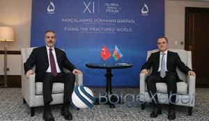 Azərbaycan və Türkiyə XİN başçıları görüşdü