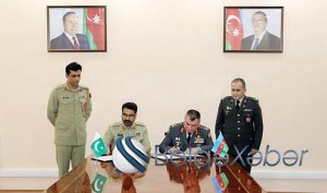 Azərbaycan və Pakistan arasında təlimat imzalandı