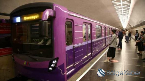 Bakı metrosunda qəribə olay yaşanıb