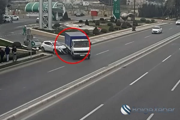 Heydər Əliyev praspektində ağır yol qəzası olub