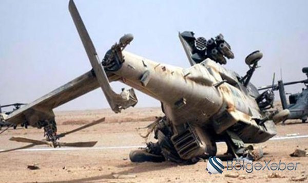 ABŞ-də helikopter qəzası: pilot öldü