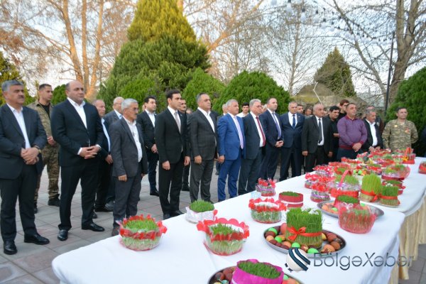 Tərtər, Ağdərə və Goranboy rayonlarından olan şəhid ailələri və qazilər üçün iftar süfrəsi təşkil olunub