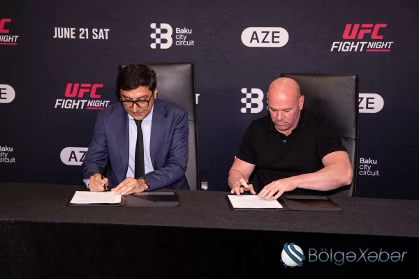 UFC ilk dəfə Azərbaycanda!