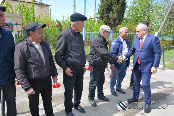 Tərtər Rayon İcra Hakimiyyətinin başçısı Müstəqim Məmmədovun növbəti səyyar-qəbul görüşü Evoğlu  kəndində keçirilib