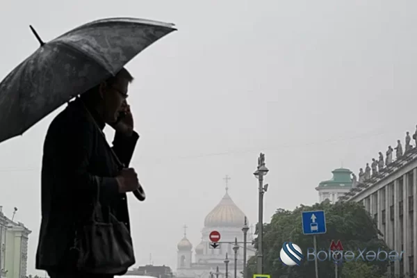 Moskvada leysan və SULU QAR gözlənilir