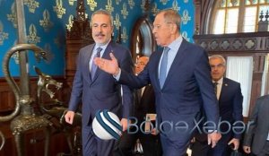 Fidan və Lavrov arasında görüş keçirildi
