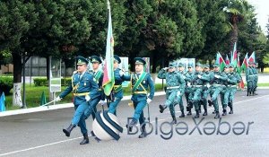 Hərbi xidməti başa vuran sərhədçilər ehtiyata buraxıldı