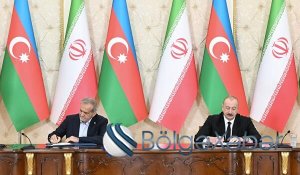Əliyevlə Pezeşkian birgə bəyanat imzaladı