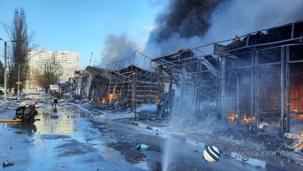 Ukrayna bazarı vurdu: 7 ölü, 20 yaralı