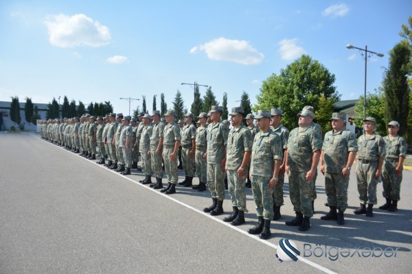 Tərtərdə 26 İyun – Silahlı Qüvvələr Günü münasibətilə N saylı hərbi hissədə tədbir keçirilib