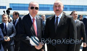 Əliyevi Türkiyədə Ərdoğan qarşıladı
