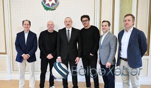 İlham Əliyev UFC prezidentini qəbul edib