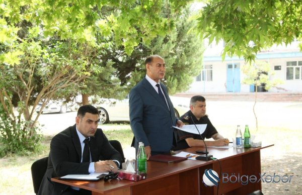 Bərdə rayon İcra Hakimiyyəti başçısının Şatırlı kəndində səyyar qəbul-görüşü keçirilib