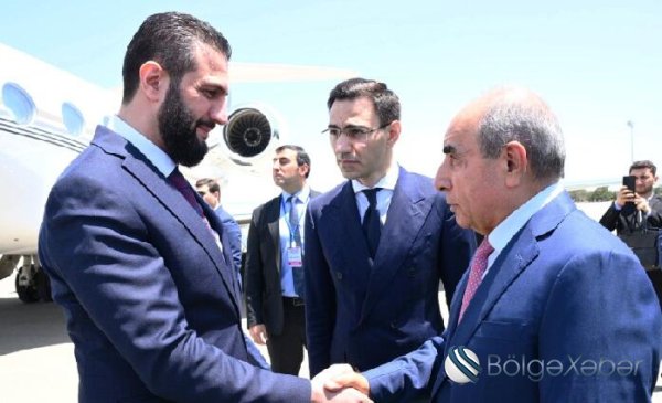 Suriya prezidenti Azərbaycana səfərə gəldi