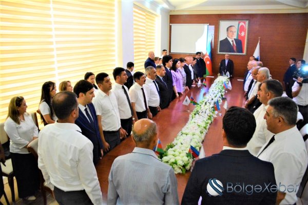 Tərtərdə YAP rayon təşkilatının yaranmasının 32 –ci ildönümü qeyd olunub