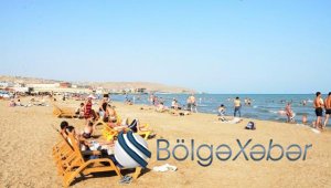 Sabah çimərliklərdəki suyun temperaturu açıqlandı